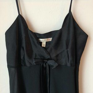 VS Sheer Bowtie Lingerie Slip Dress